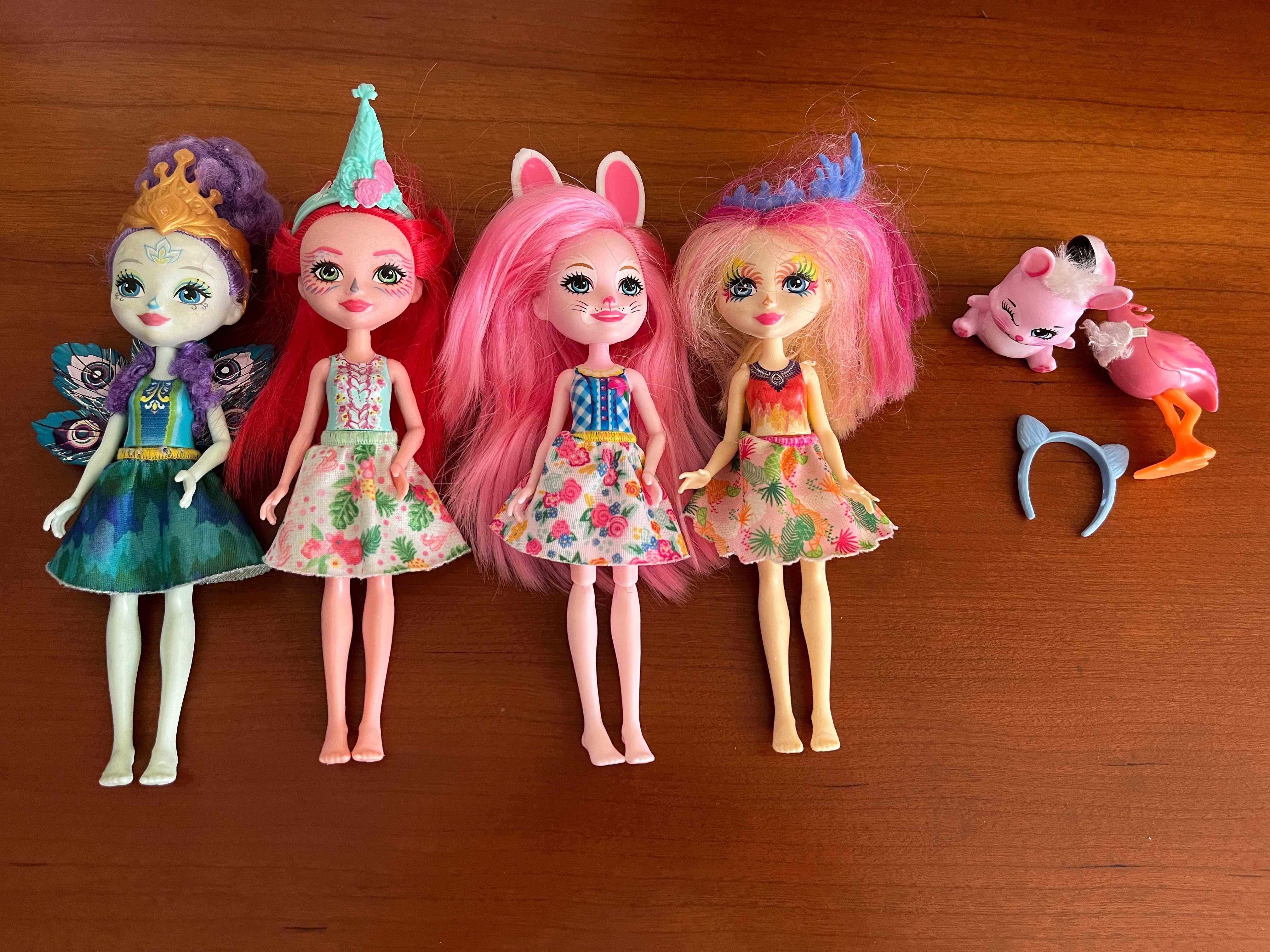 Casa Veado - Enchantimals com 4 bonecas