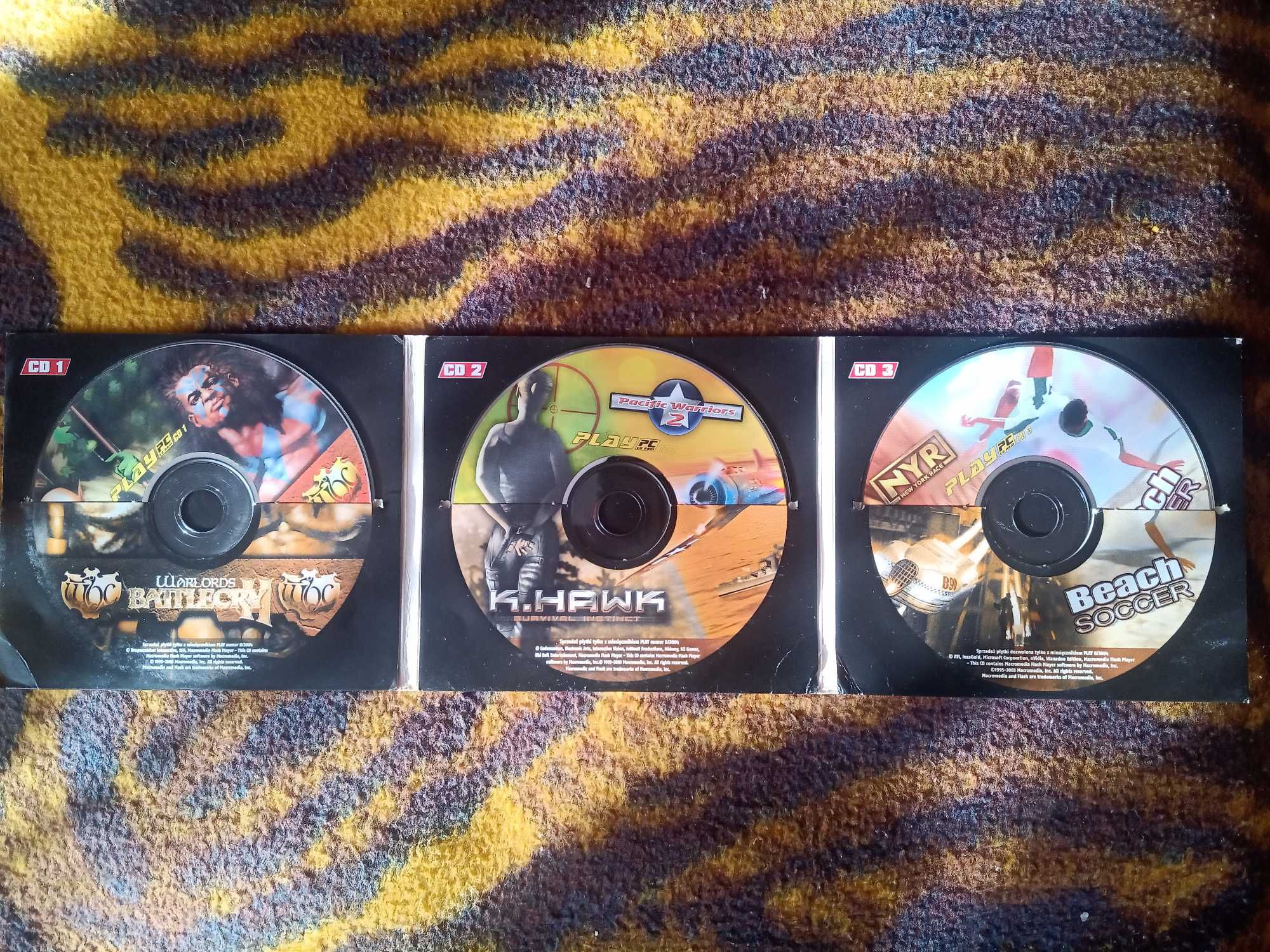 Warlords 2, New York race, K-Hawk, Pacific warrior, Beach Soccer PC PL