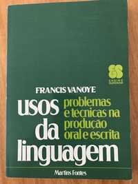 Livro Usos da Linguagem de Francis Vanoye e Martins Fontes