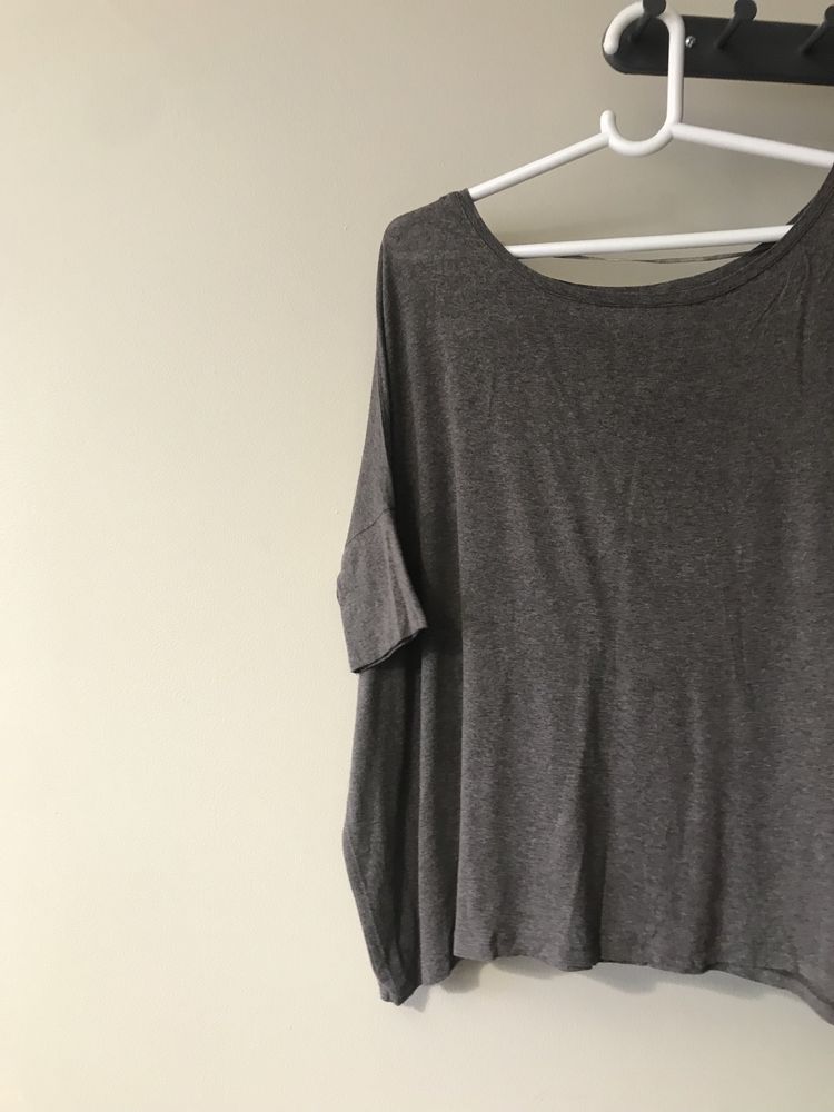 Blusa de malha mang 3/4 bershka