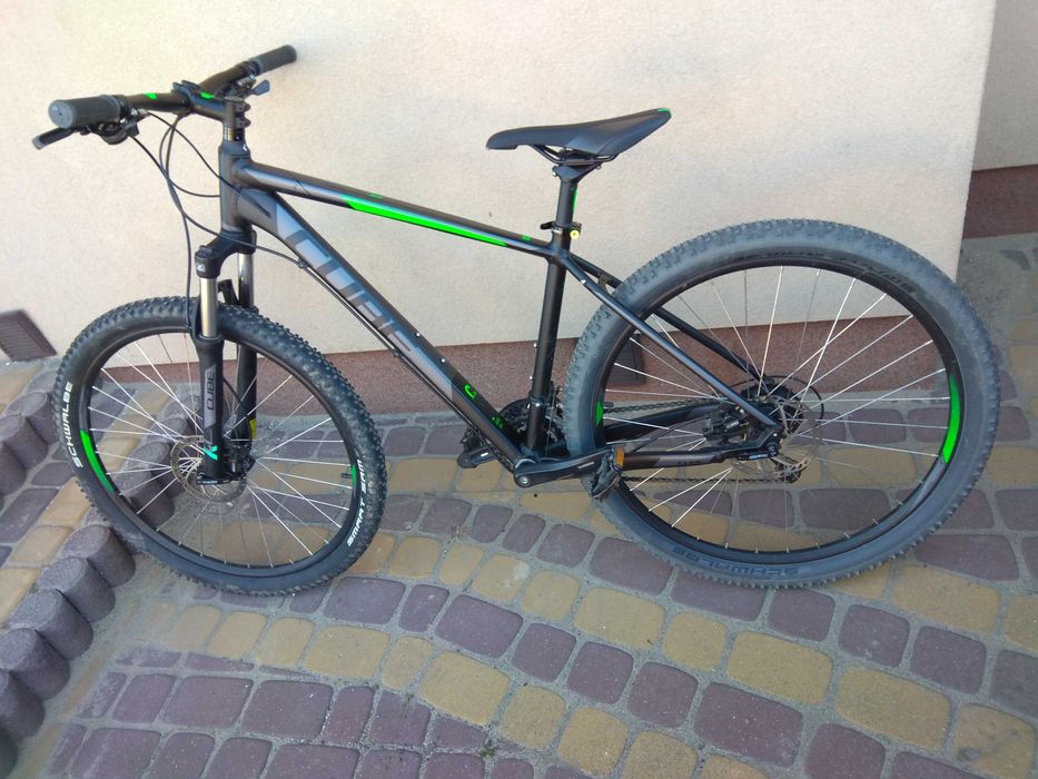 Rower MTB CUBE AIM PRO czarny rama 18 cali koła 27,5cala Shimano DEORE
