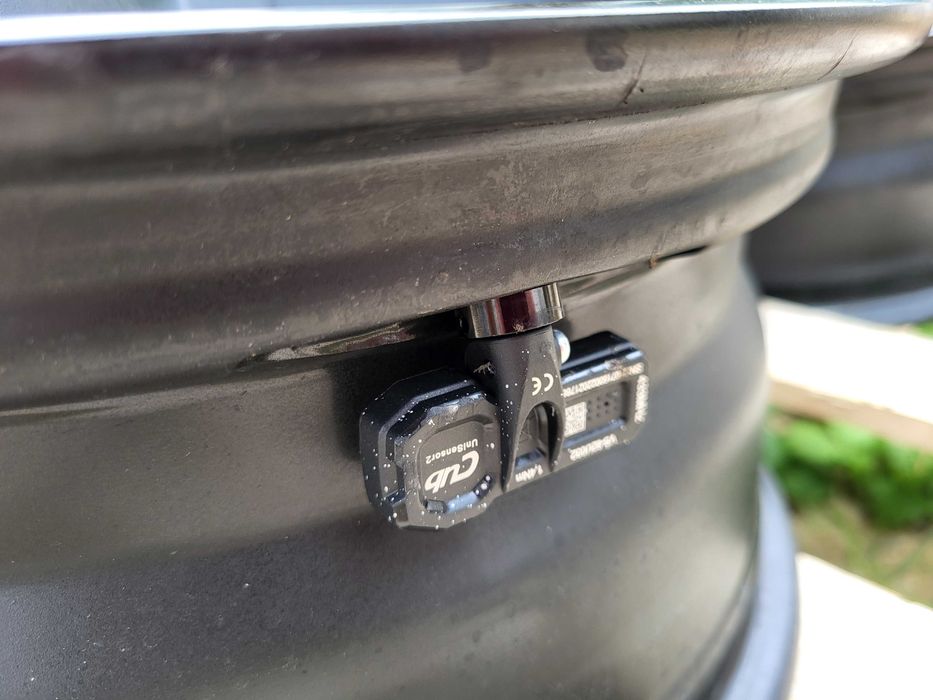 [1159] Felgi aluminiowe 16 Cali 5x112 ET38 Mercedes CZUJNIKI BLACK AMG
