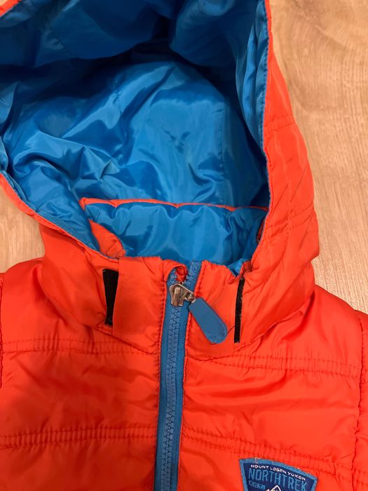 Kurtka 5-10-15 pomarańczowa chłopięca