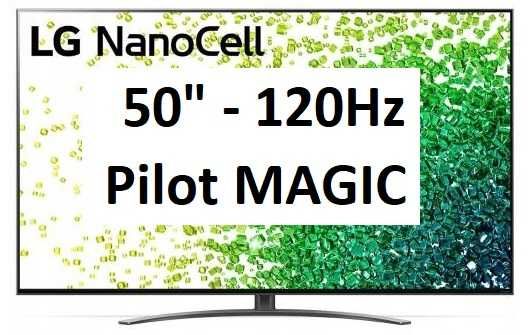 NOWY LG 50NANO863 120Hz NanoCell ze sztuczną inteligencją + MAGIC