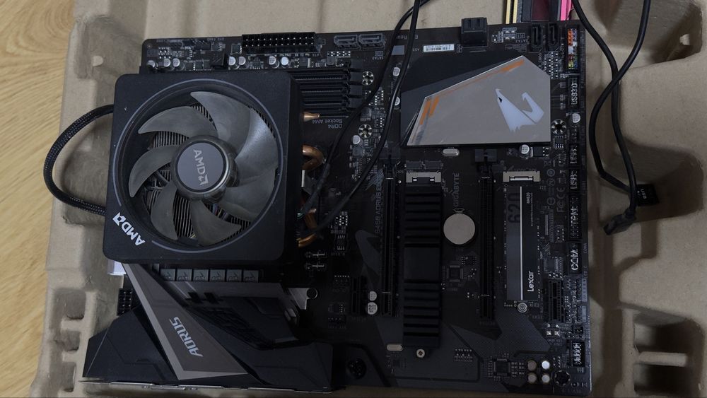 AMD Ryzen 2700x + B450 Aorus Elite v2