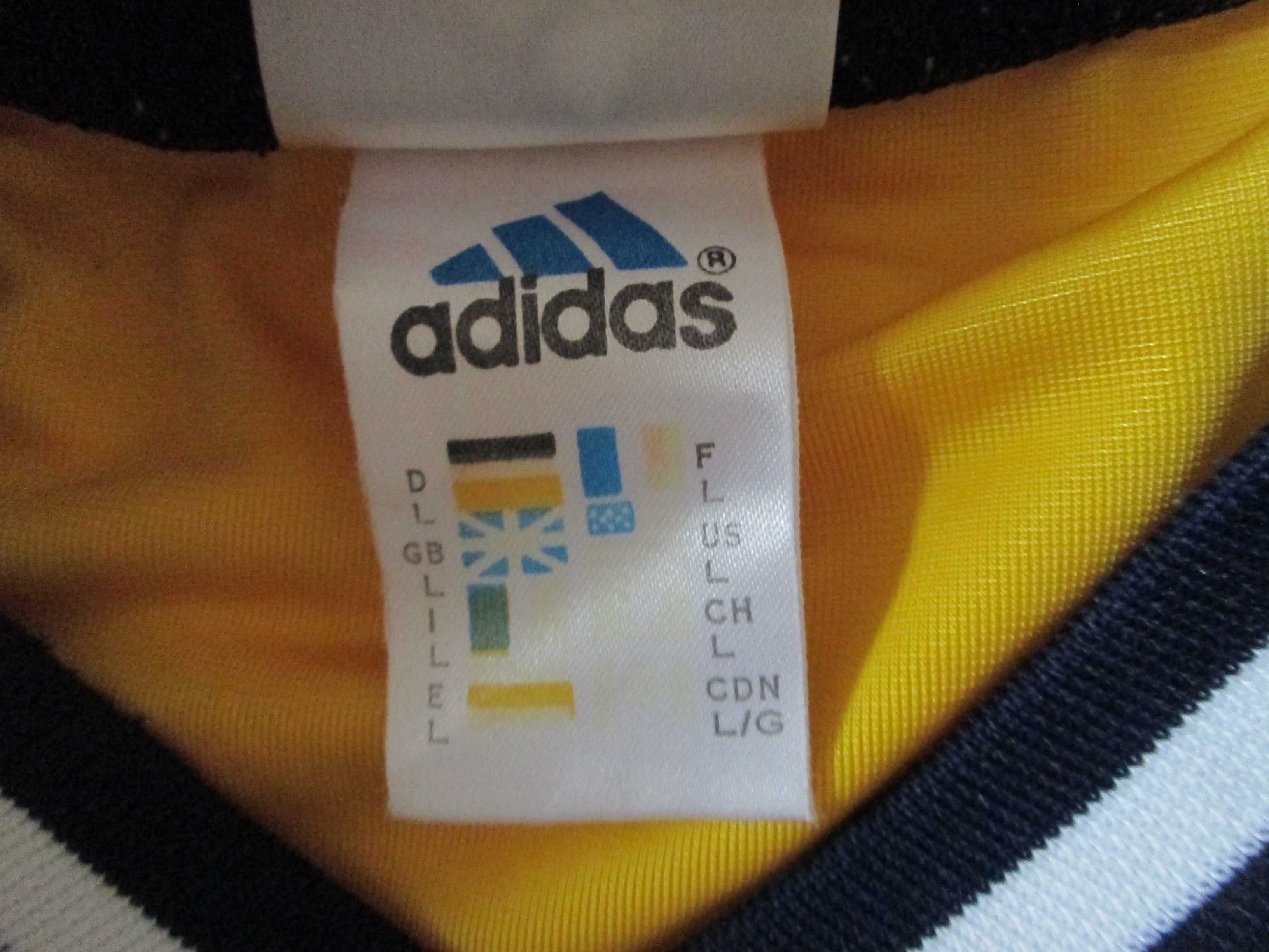 koszulka koszykarska vintage ADIDas PERFORMANCE TEAMWEAR - L - OKAZJA