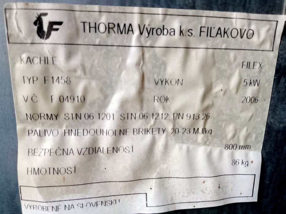 Sprzedam piecyk wolnostojący