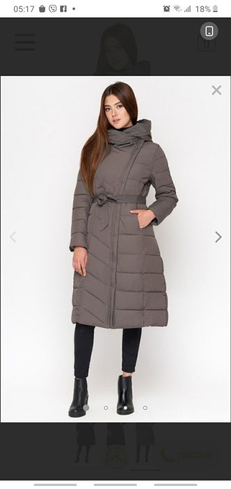 Пальто-пуховик  зимний