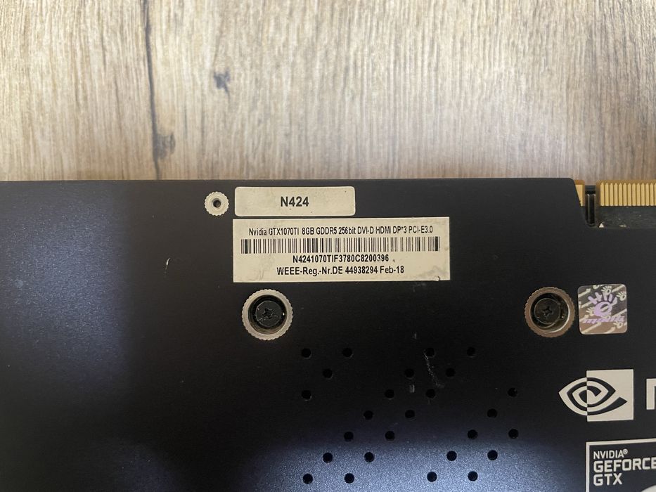 Manli Gtx1070 ti 8Gb