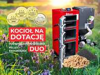 Piec, kocioł C.O. Ekopel 10 kW DUO na PELLET + ekogroszek 5 KLASA