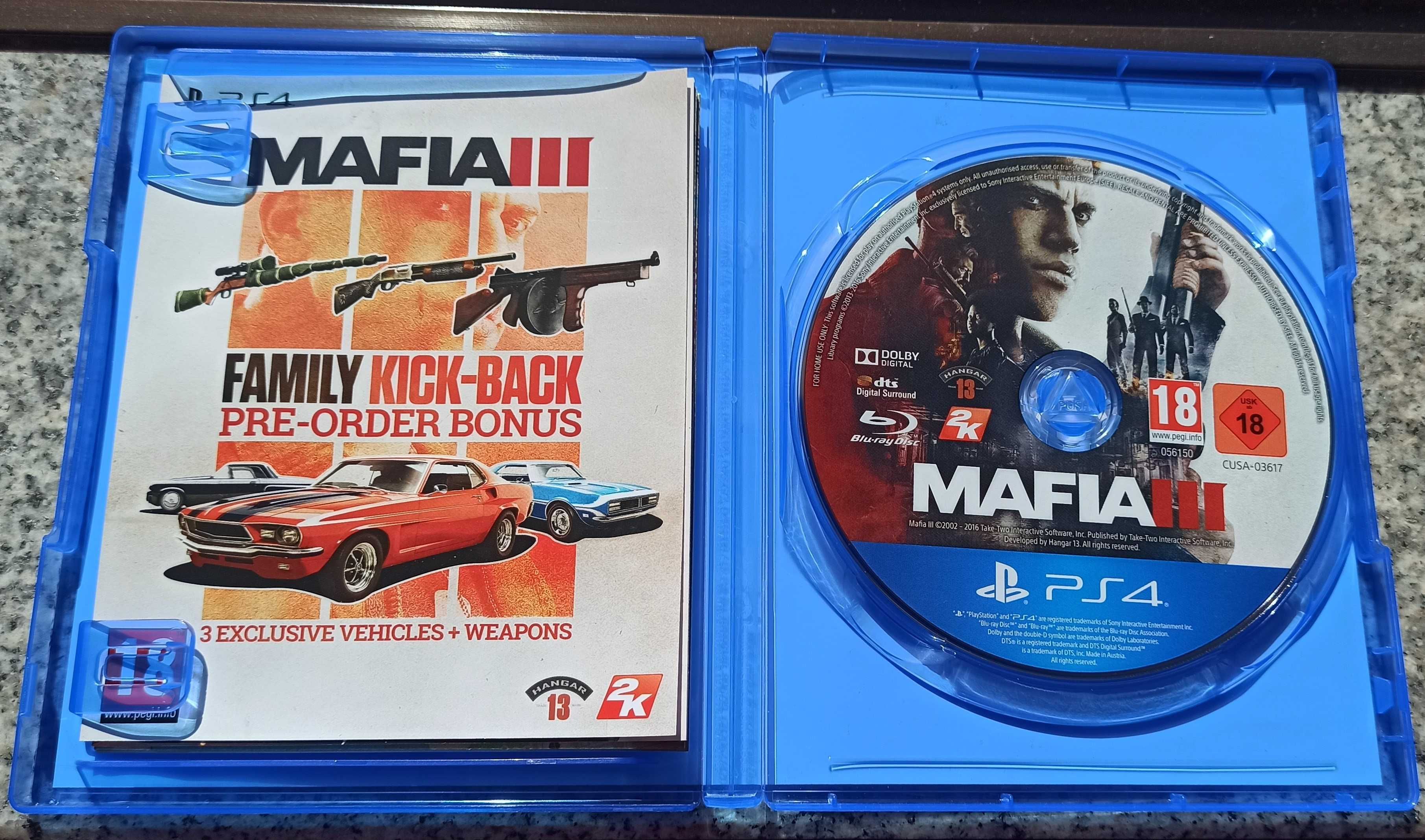 Mafia III PS4 Como novo