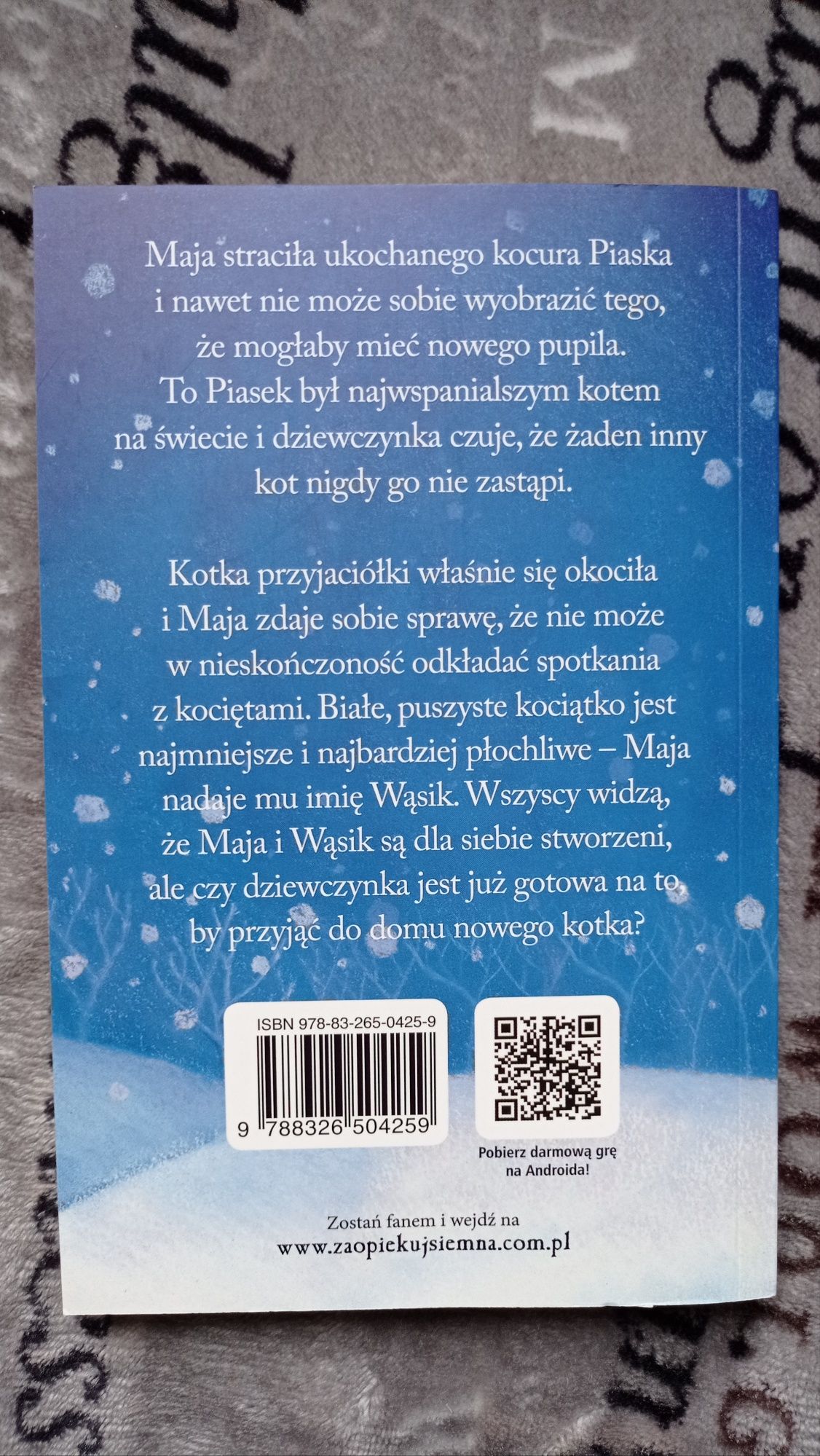 Zaopiekuj się mną Holly Webb - Wąsik niechciany kotek - kotek