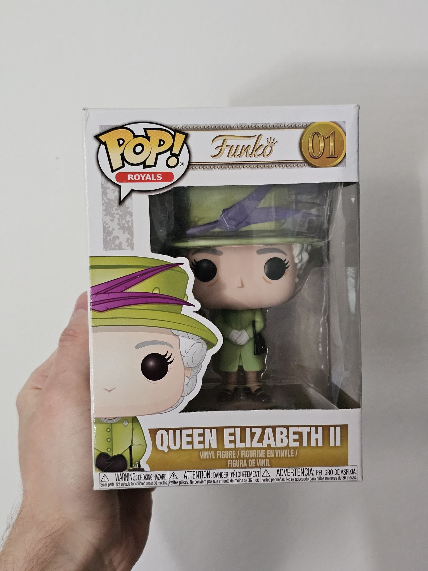 Figurka Funko Pop! #01 Queen Elizabeth / Królowa Elżbieta II