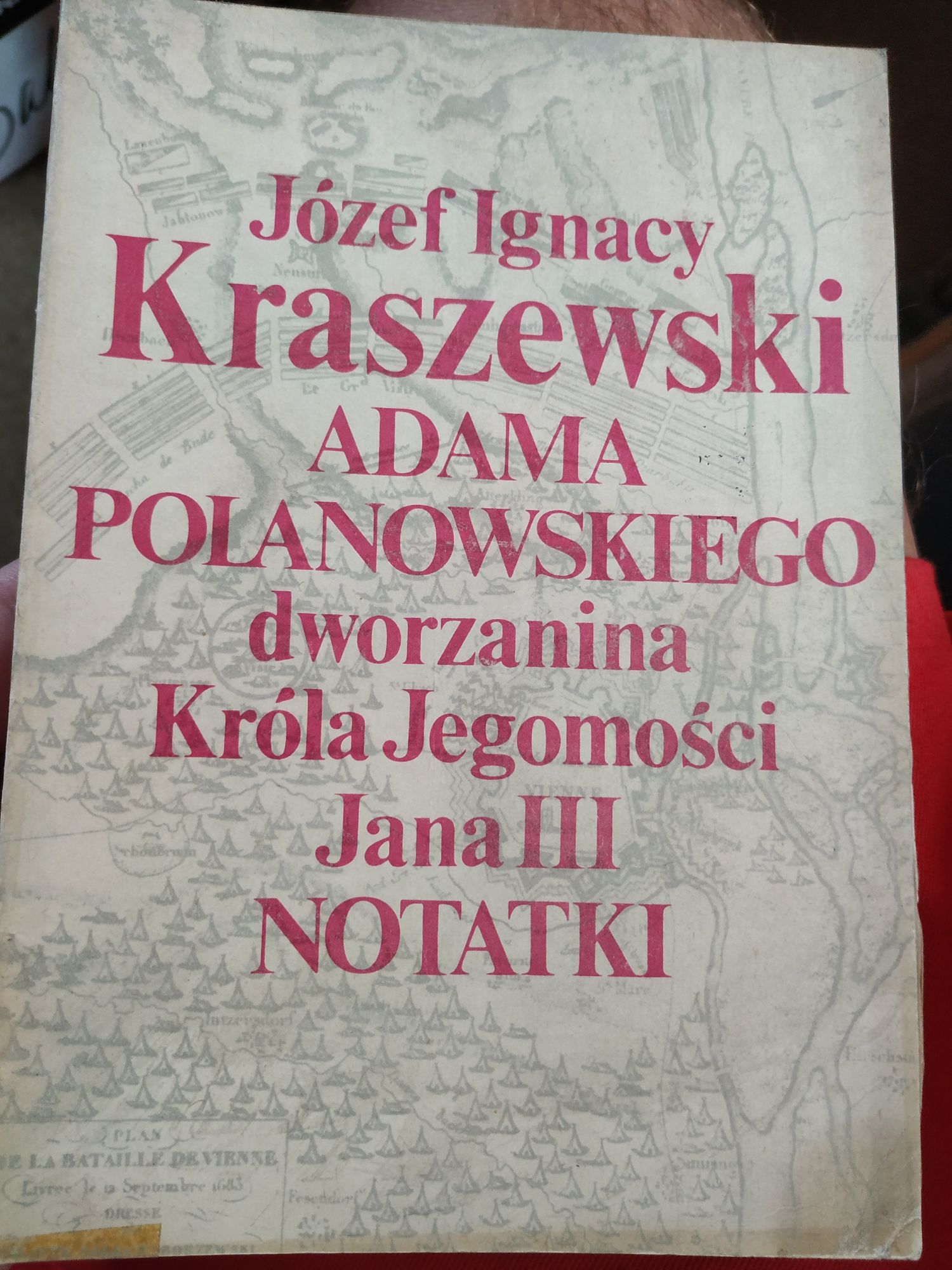 Adama Polanowskiego dworzanina oraz Hrabina Cosel Kraszewski