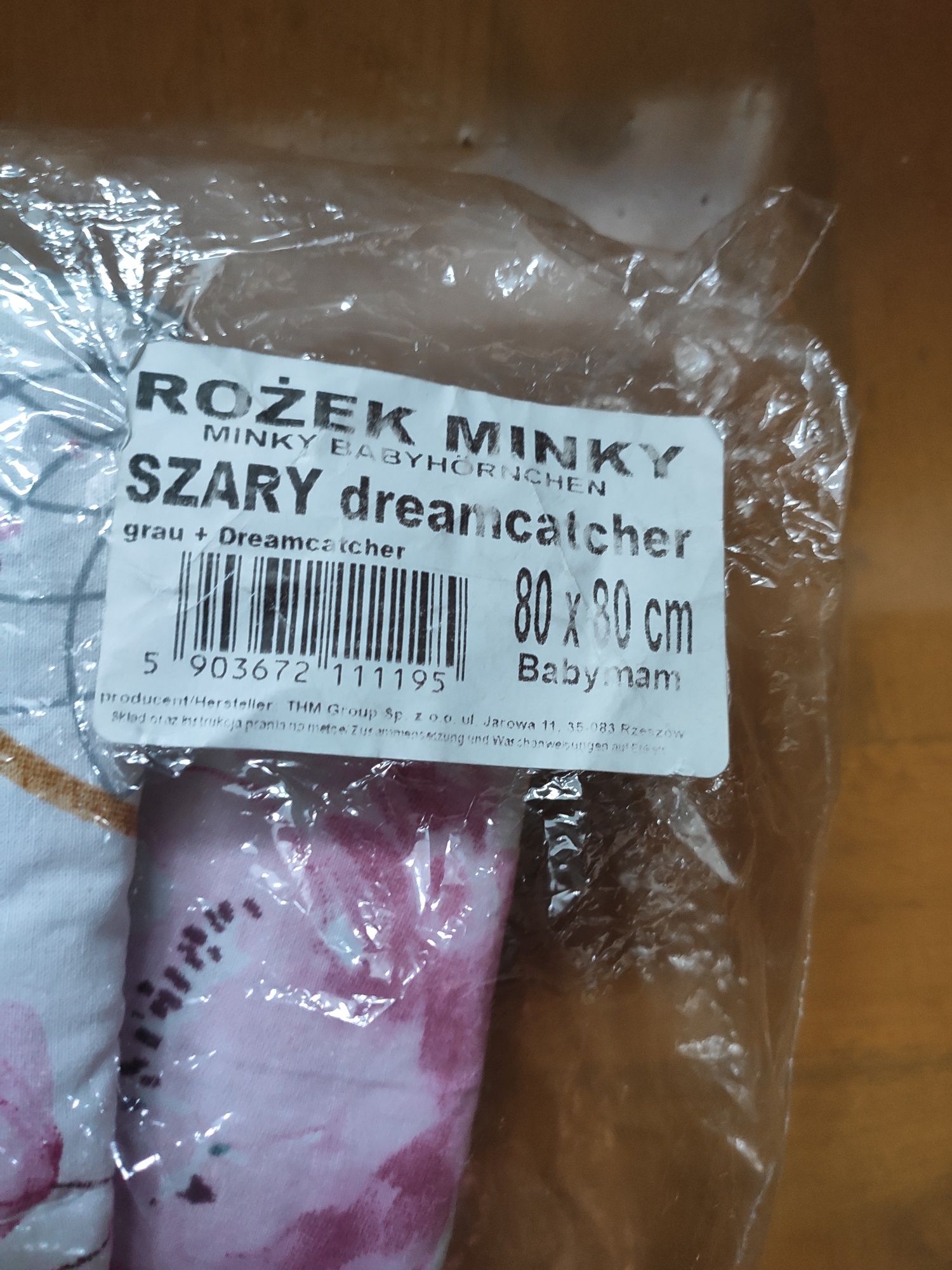 Nowy rożek minky Baby Mam dla noworodka