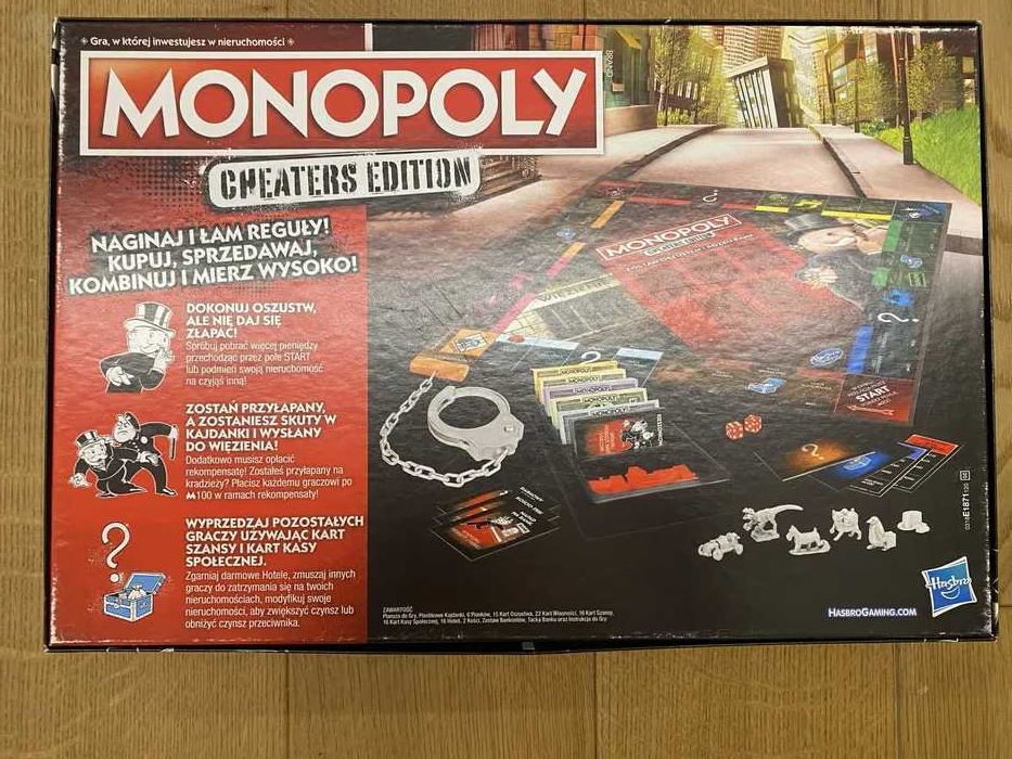 Gra Planszowa Monopoly Cheaters Edition