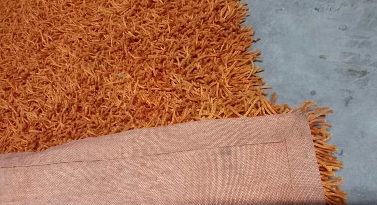 tapete / carpete laranja outro cor de rosa