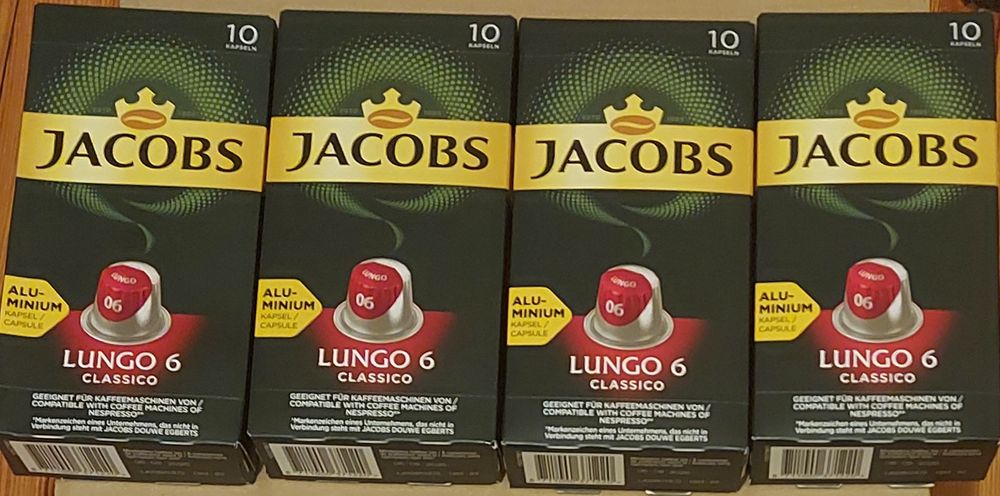 Kawa Jacobs Nespresso Lungo Classic 40 szt. (4x10)