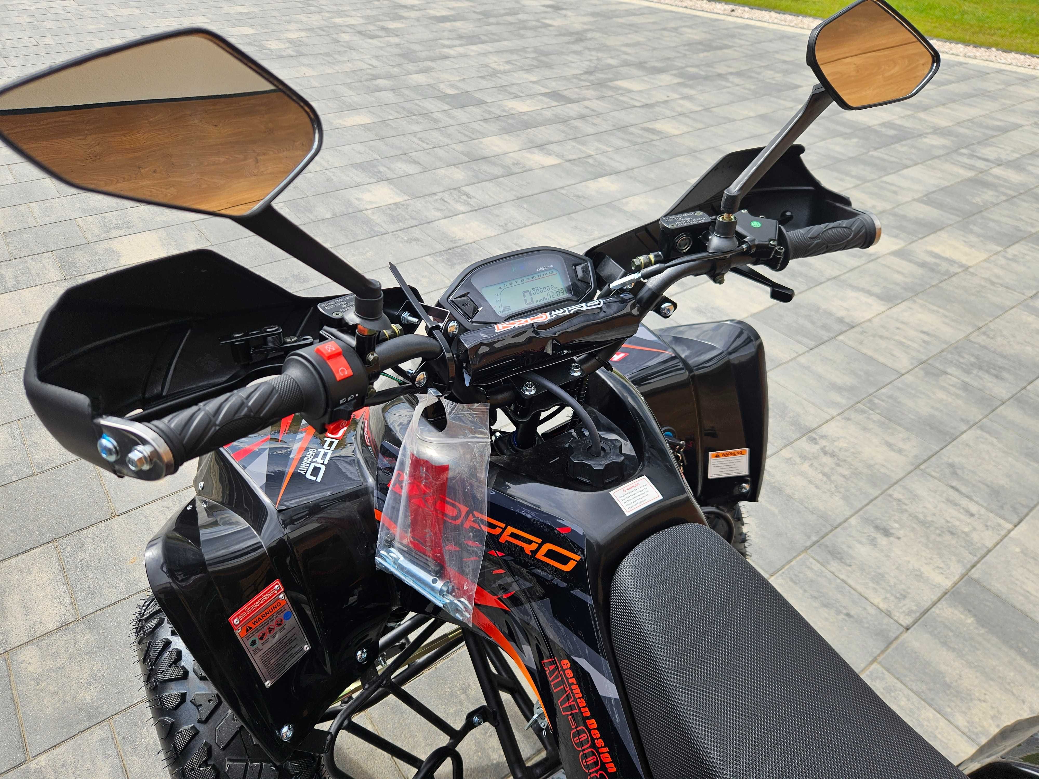 Quad KXD VARIA 125 lemon z pilotem ( Kayo Asix xtr )