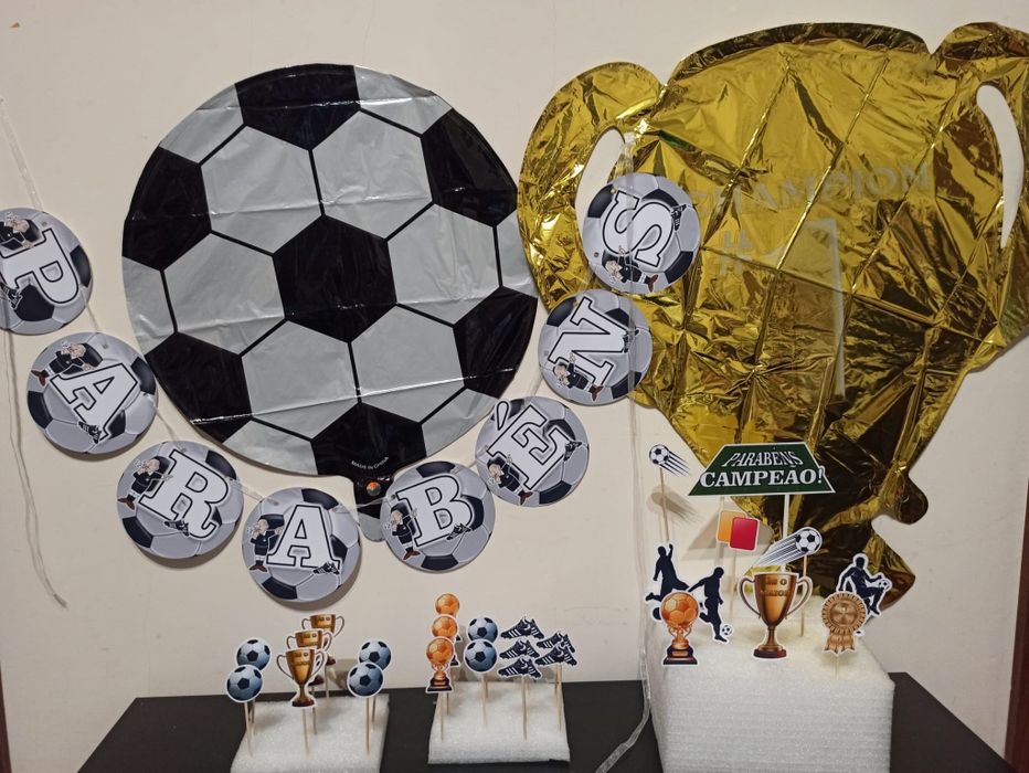 Kits de festa em casa - com balões,banners e muito mais!