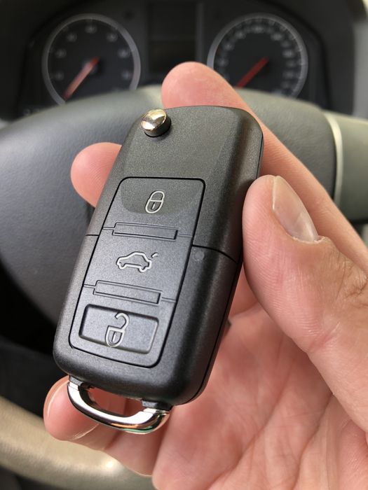 Новий викидний ключ Volkswagen, Skoda, Seat, выкидной корпус ключа