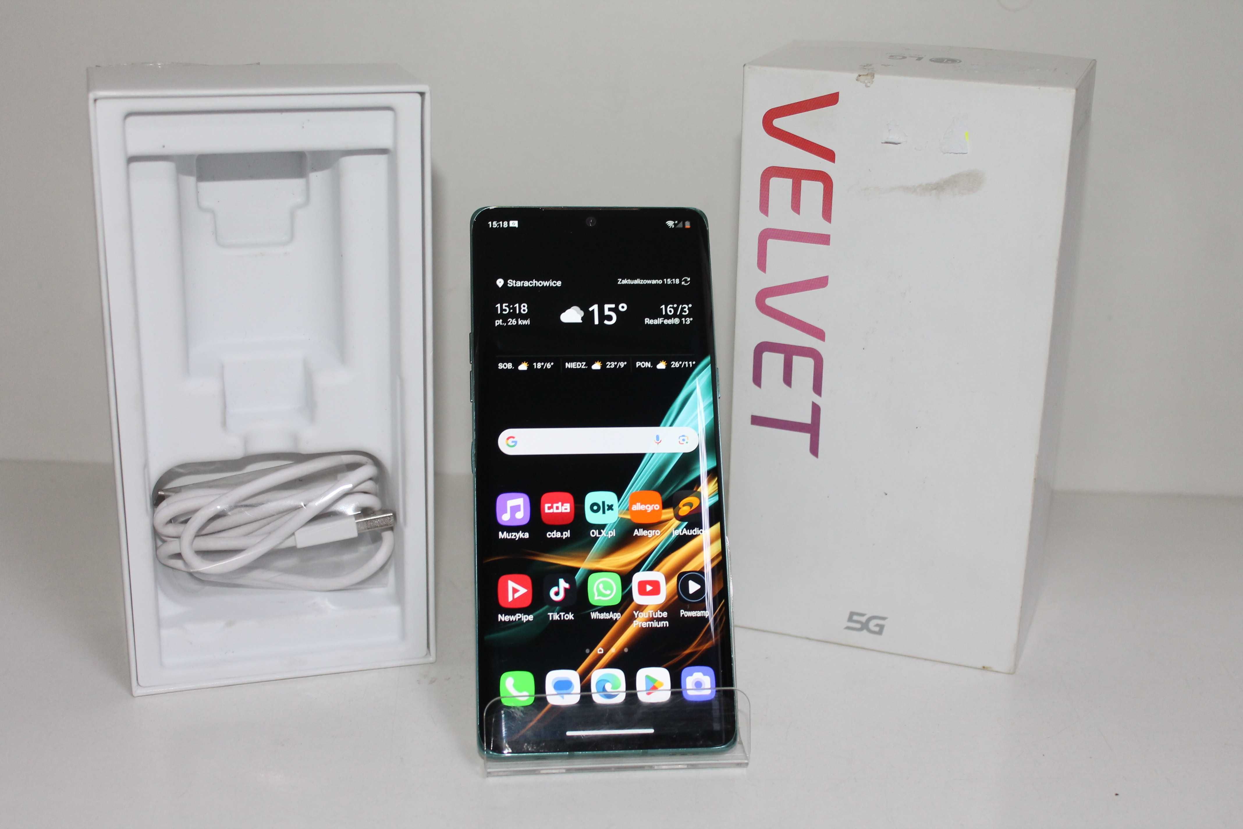 Smartfon LG Velvet 6GB/128GB