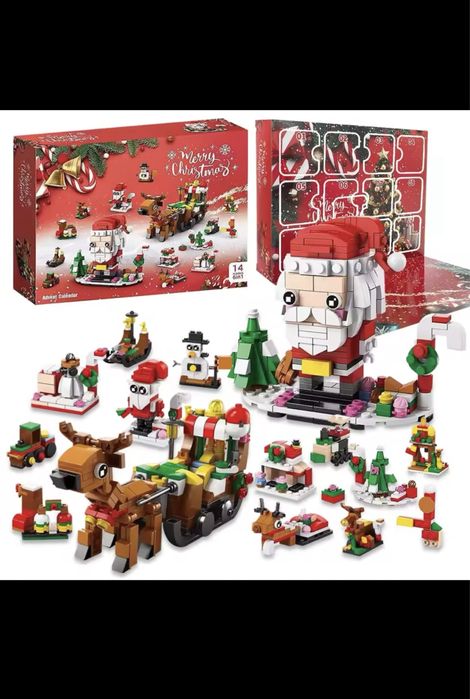 Адвент календар лего різдво вечерю новогоднее новорічне на новий рік