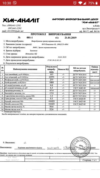 Биогумус (органическое удобрение). Вермикомпост.