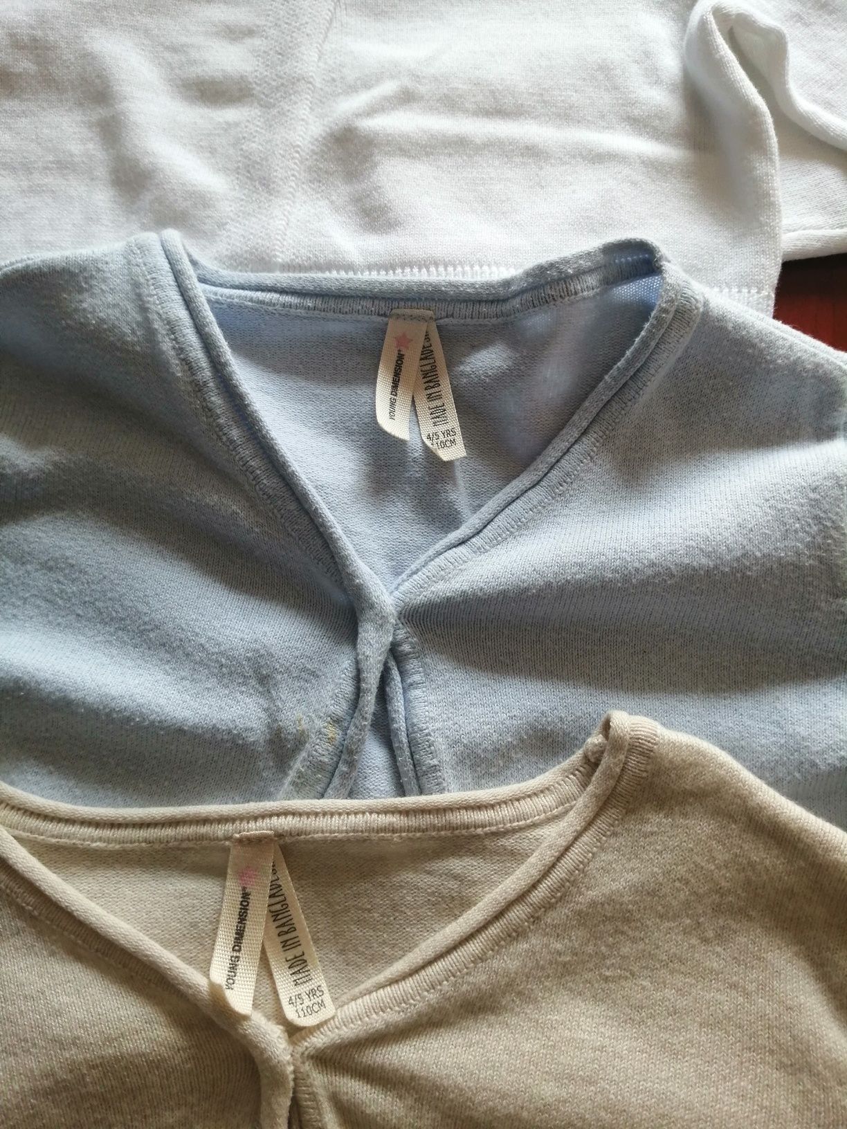 Casacos de menina de algodão, várias cores
