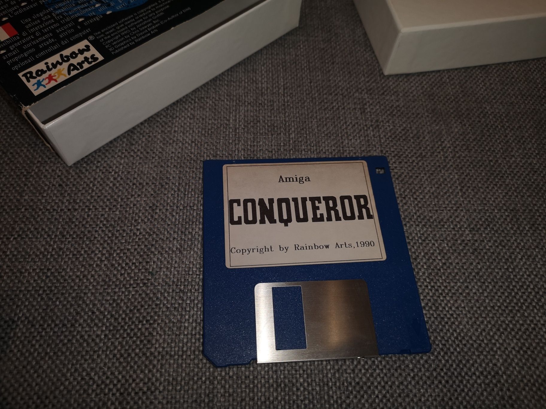 Conqueror AMIGA gra BOX Retro 1990 (kioskzgrami)