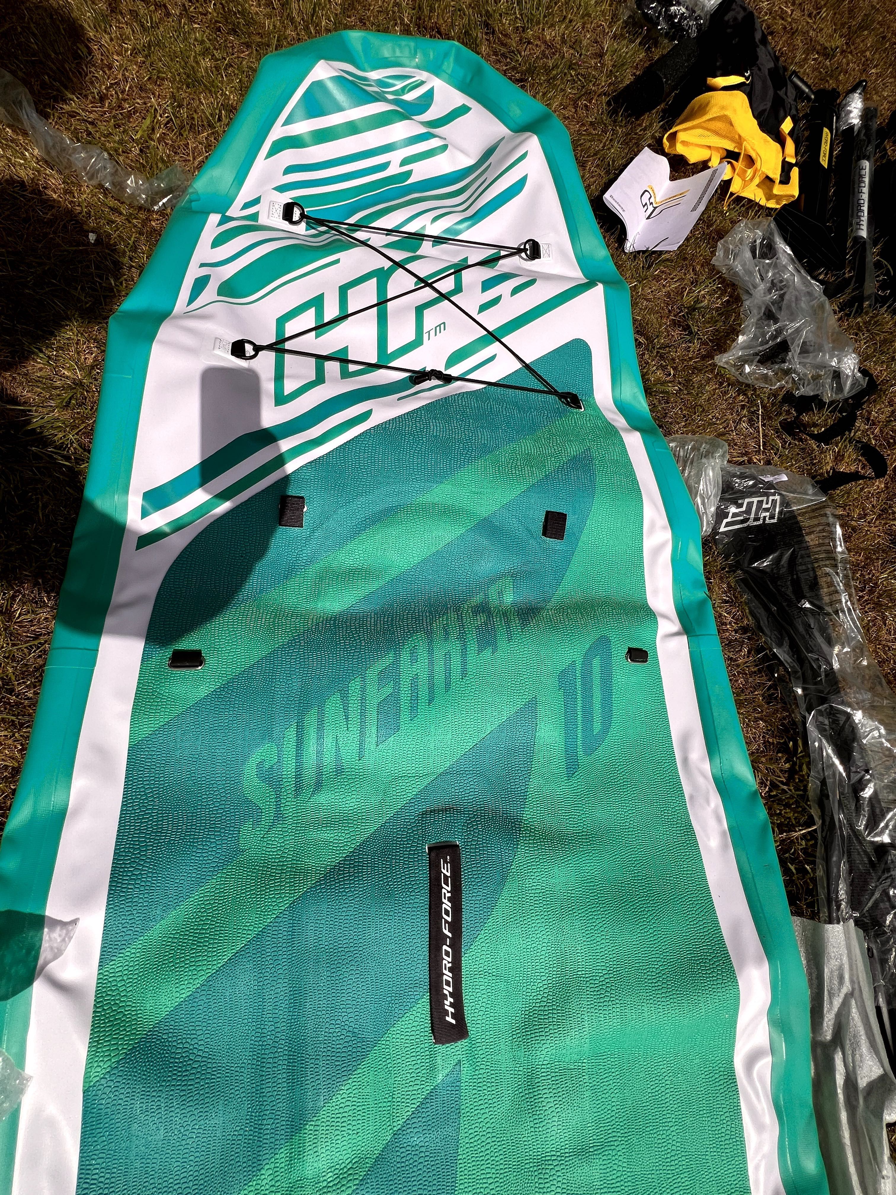 Deska SUP Stand Up Bestway Hydro-Force SUNFARER 10 - niebieskozielony