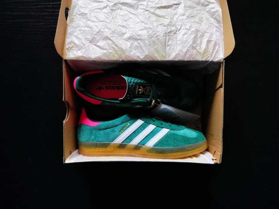 Adidas Gazelle Indoor - Collegiate Green r. 39 1/3 SNEAKERS