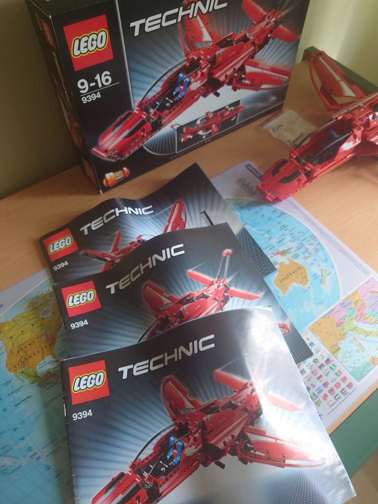 Lego Technic 9394  samolot odrzutowiec