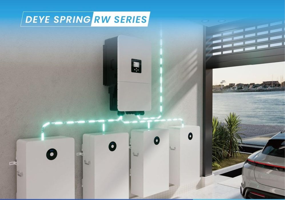 Гібридні інвертори Deye та АКБ. Офіційна гарантія. Швидка доставка