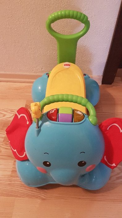 Słonik jeździk Fisher Price