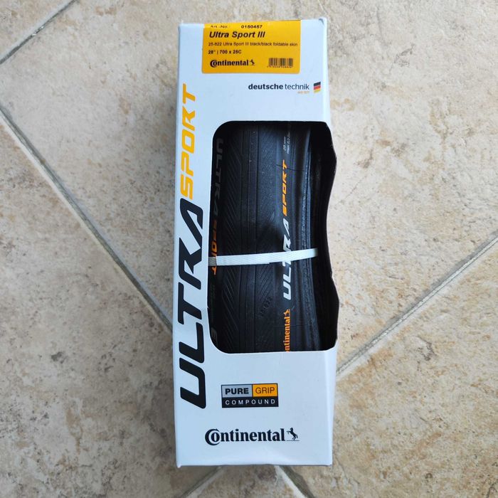 Pneu Continental Ultra Sport III 25-622 Estrada dobrável