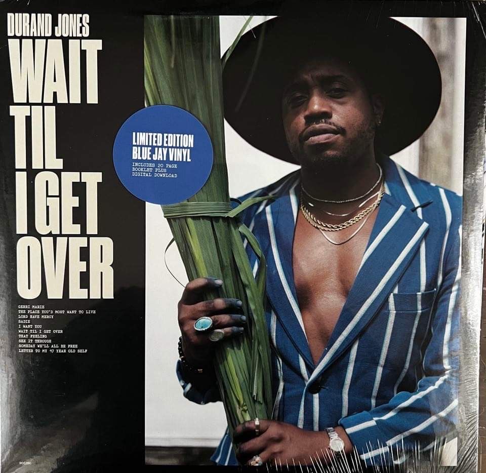 Нова платівка Durand Jones - Wait Till I Get Over (blue vinyl)