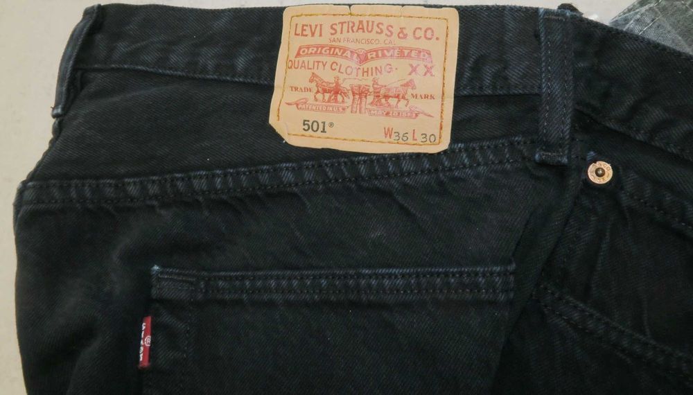 Levi's 501 spodnie jeansy klasyczne 36/30