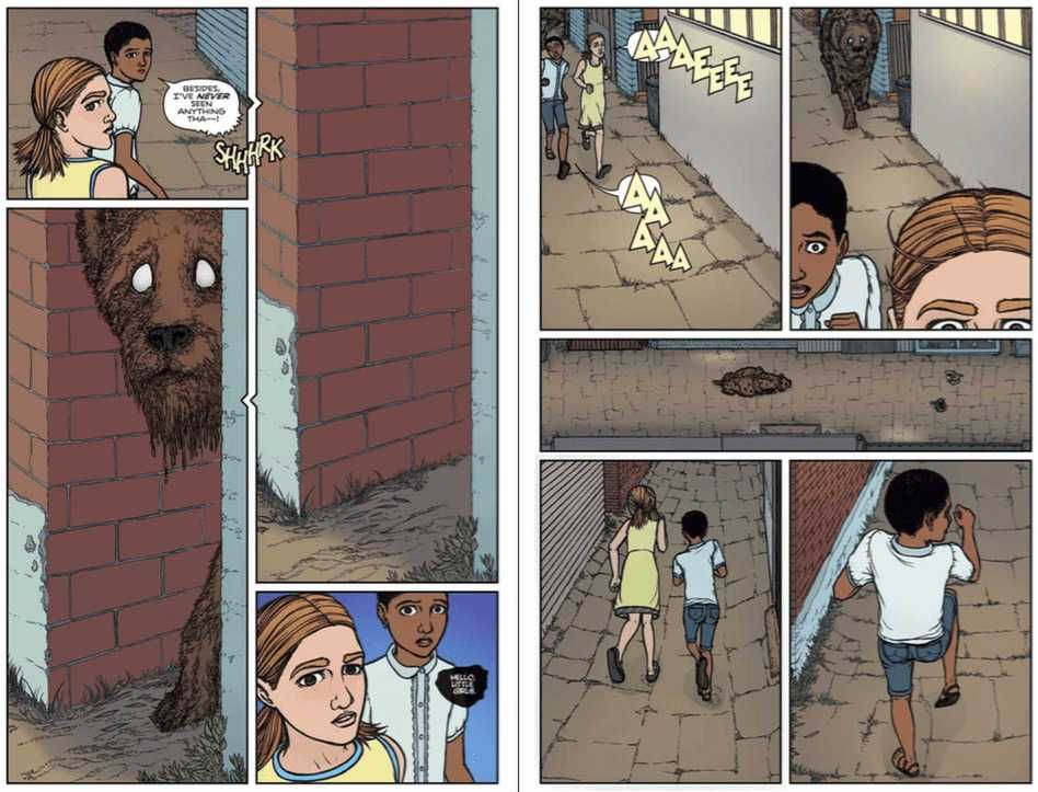LITTLE GIRLS; IMAGE; horror; Afryka; hieny