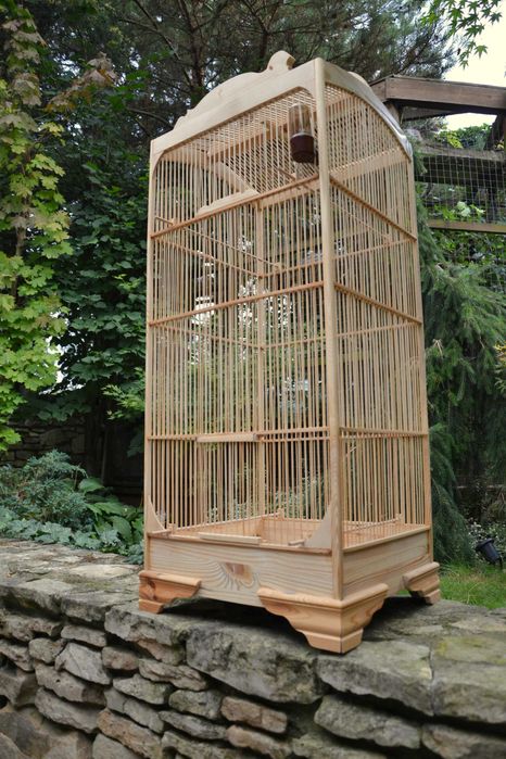 klatki drewniane dla Ptaków