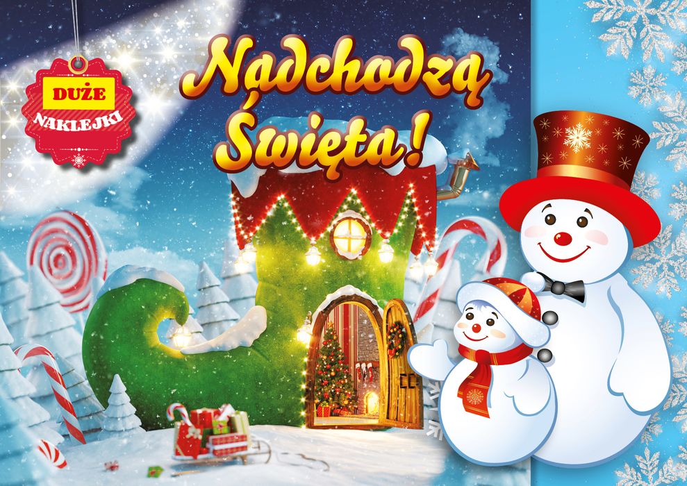 Kolorowanka Świąteczna "Nadchodzą Święta"