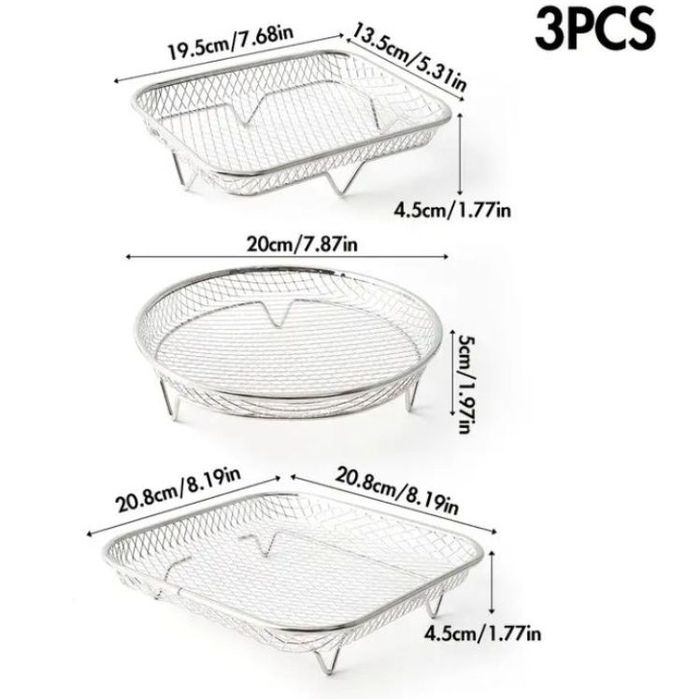 Комплект решіток для грилю та тостів