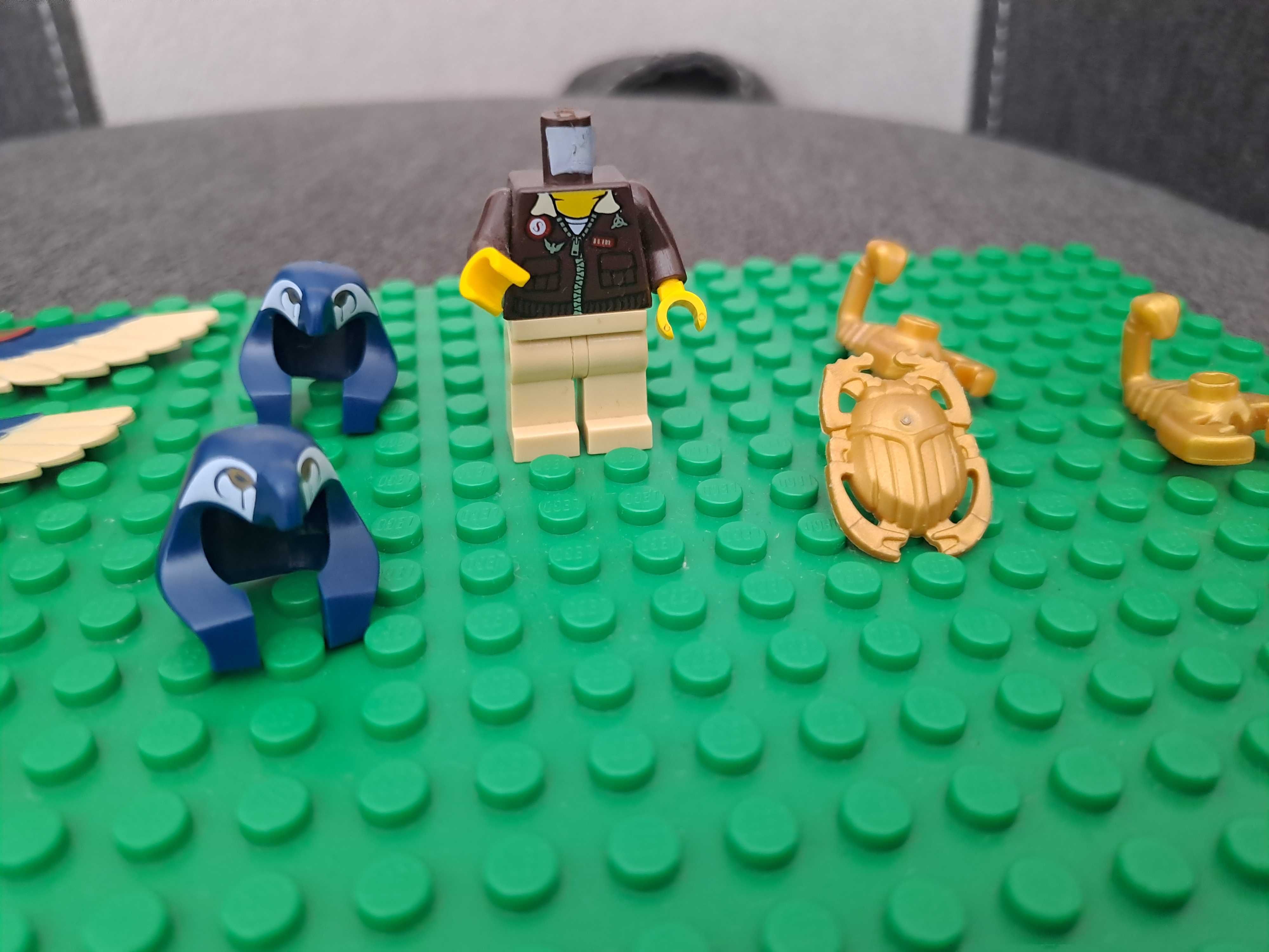 Lego Pharaoh's quest.  Mix elementów.  Używane.