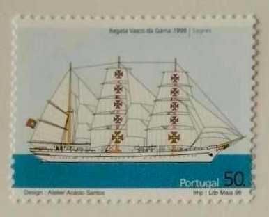 Série Selos Regata Vasco da Gama  -  1998