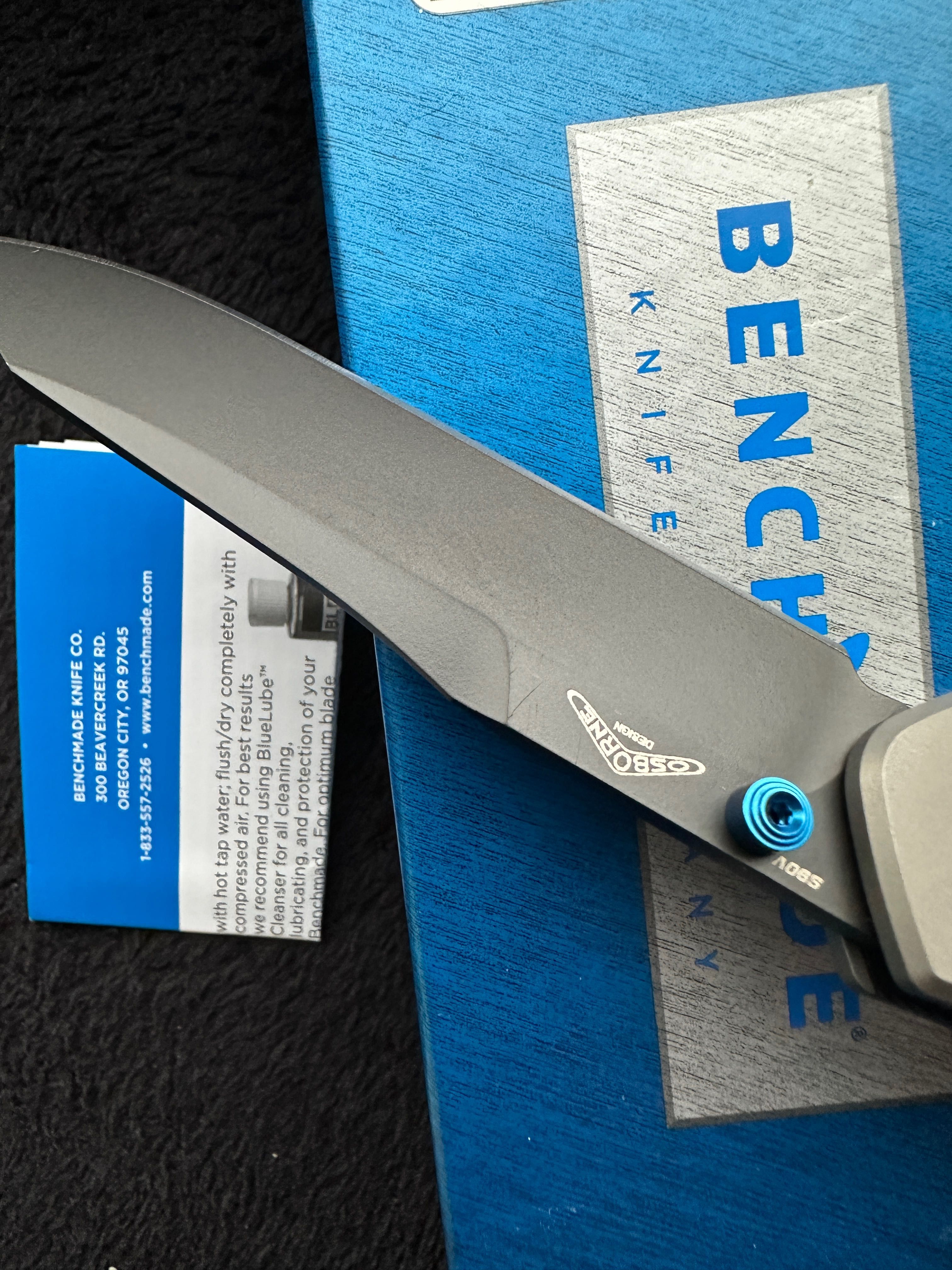 Nóż Benchmade 940 Titanium custom