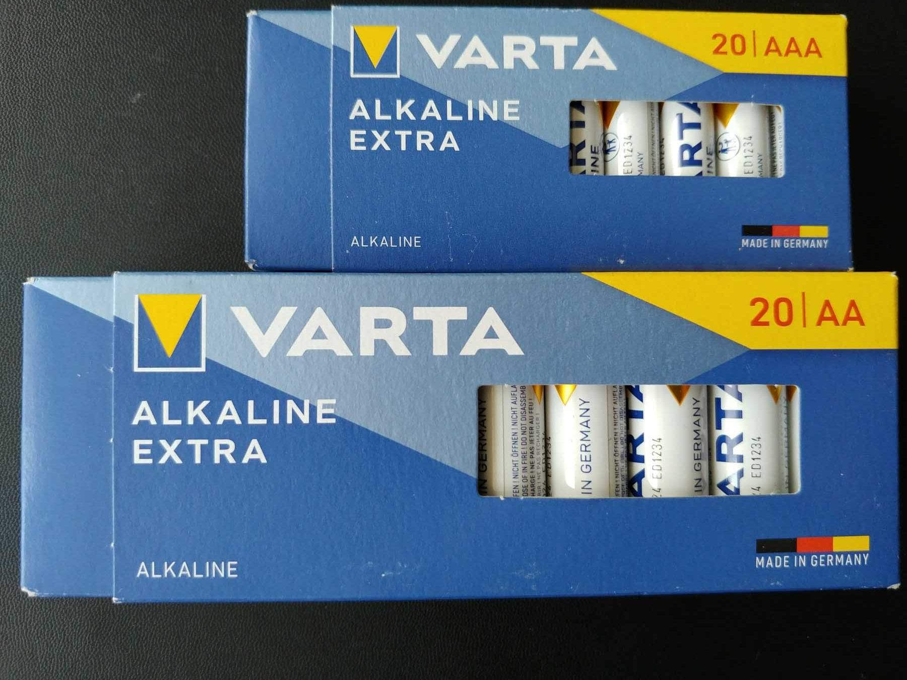 Батарейки VARTA EXTRA Alkaline AA\LR6_AAA\LR03 (уп 10 шт) АКЦІЯ!