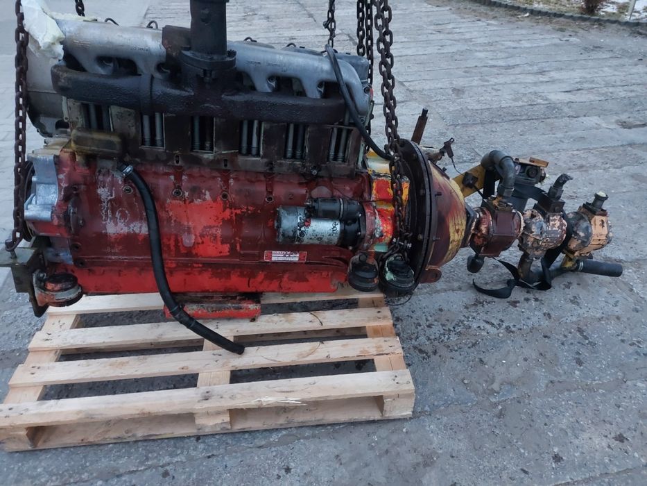 Silnik deutz f6l912 przystawka  sprzęgło pompy hydraulicznej kryza