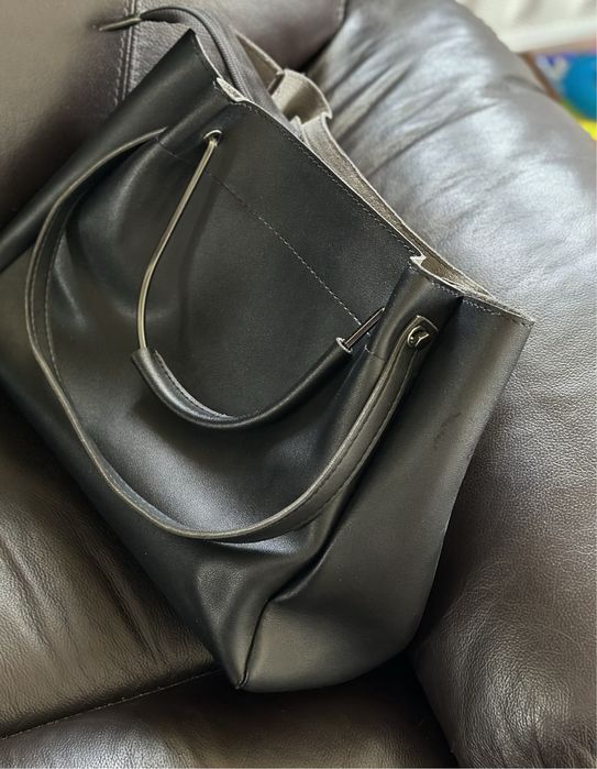 Чорна сумка 2 в1