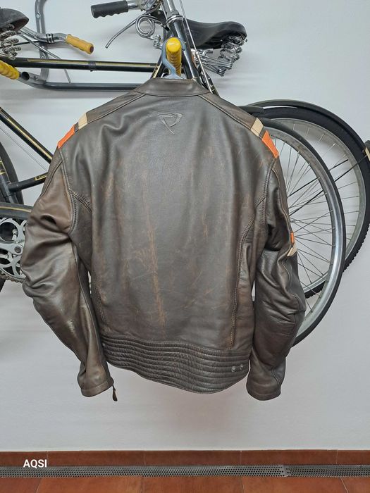 Casaco mota estilo Harley homem