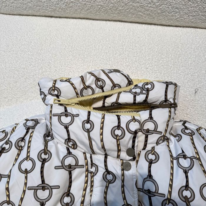 Куртка пуховик hermes chanel